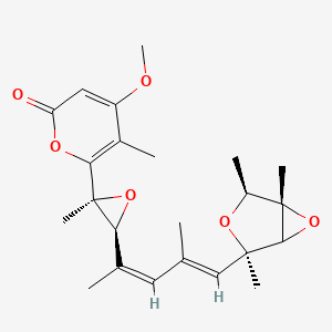 molecular formula C23H30O6 B14086725 Norverrucosidin 