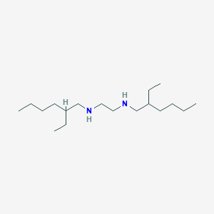 molecular formula C18H40N2 B14086735 N~1~,N~2~-Bis(2-ethylhexyl)ethane-1,2-diamine CAS No. 86888-13-3