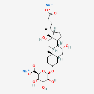 molecular formula C30H46Na2O11 B14086751 CholicAcid3-O-beta-GlucuronideDisodiumSalt 