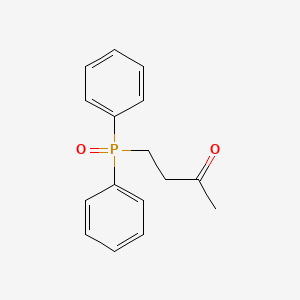 molecular formula C16H17O2P B14086957 4-(Diphenylphosphoryl)butan-2-one CAS No. 67217-31-6