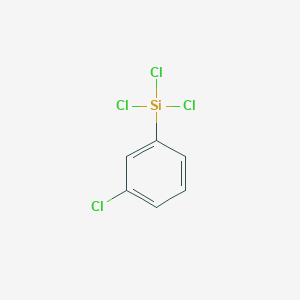 molecular formula C6H4Cl4Si B14087318 m-Chlorophenyltrichlorosilane CAS No. 2003-89-6