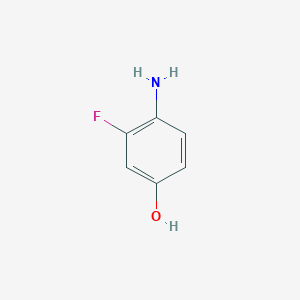 molecular formula C6H6FNO B140874 4-Amino-3-fluorophenol CAS No. 399-95-1