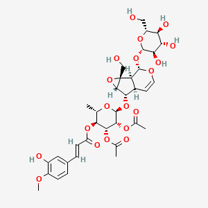 molecular formula C35H44O19 B14087423 Scrophularoside A8 