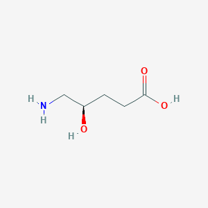 molecular formula C5H11NO3 B14087427 (r)-5-Amino-4-hydroxyvaleric acid 