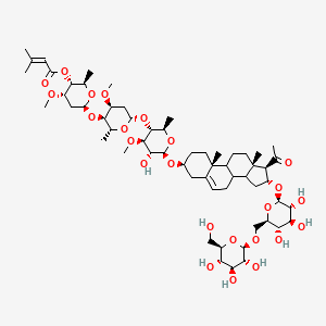 molecular formula C59H94O24 B14087487 Extensumside C 