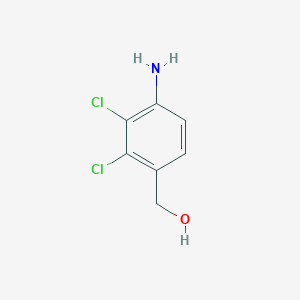 molecular formula C7H7Cl2NO B14087662 (4-Amino-2,3-dichlorophenyl)methanol 