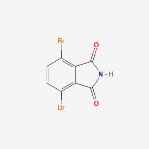 molecular formula C8H3Br2NO2 B14087758 4,7-dibromo-2H-isoindole-1,3-dione 