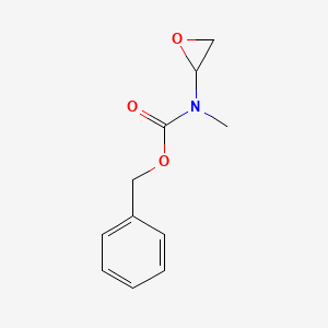 molecular formula C11H13NO3 B14087985 Benzyl methyl(oxiran-2-yl)carbamate 