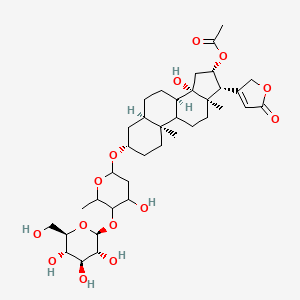 molecular formula C37H56O14 B14088214 Subalpinoside 
