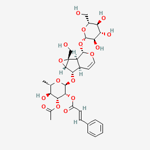 molecular formula C32H40O16 B14088253 Scrorodioside 