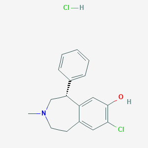molecular formula C17H19Cl2NO B140886 SCH-23390 hydrochloride CAS No. 125941-87-9