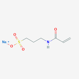 molecular formula C6H10NNaO4S B14089115 Sodium 3-acrylamidopropanesulfonate 
