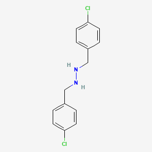 molecular formula C14H14Cl2N2 B14089123 1,2-Bis(4-chlorobenzyl)hydrazine CAS No. 92253-54-8
