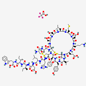 molecular formula C111H160F3N25O34S5 B14089181 Endothelin 1 (swine, human) TFA 