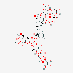 molecular formula C79H122O41 B14089479 Silenorubicoside A 