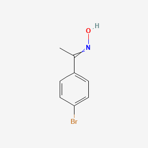 molecular formula C8H8BrNO B14089517 1-(4-Bromophenyl)ethanone oxime 