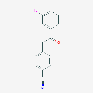 2-(4-Cyanophenyl)-3'-iodoacetophenone