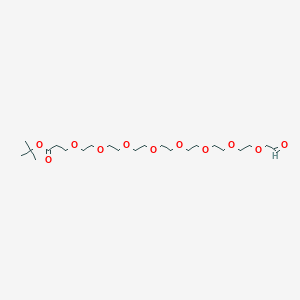 molecular formula C23H44O11 B14090148 tert-Butyl 1-oxo-3,6,9,12,15,18,21,24-octaoxaheptacosan-27-oate 
