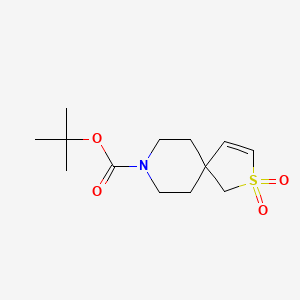 tert-Butyl 2-thia-8-azaspiro[4.5]dec-3-ene-8-carboxylate 2,2-dioxide