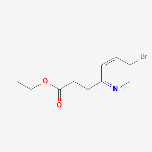 Ethyl 3-(5-bromopyridin-2-yl)propanoate