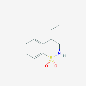 4-ethyl-3,4-dihydro-2H-benzo[e][1,2]thiazine 1,1-dioxide