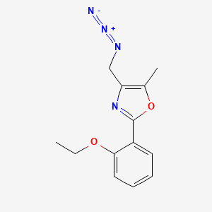 4-(Azidomethyl)-2-(2-ethoxyphenyl)-5-methyl-1,3-oxazole