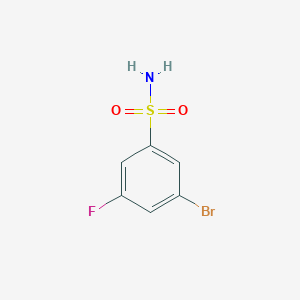 3-Bromo-5-fluorobenzenesulfonamide