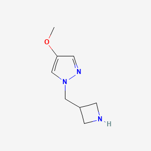 1-[(Azetidin-3-yl)methyl]-4-methoxy-1H-pyrazole