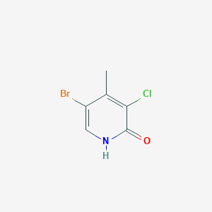 5-bromo-3-chloro-4-methyl-1H-pyridin-2-one