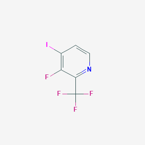 3-Fluoro-4-iodo-2-(trifluoromethyl)pyridine