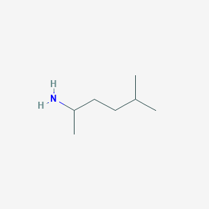molecular formula C7H17N B140909 1,4-二甲基戊胺 CAS No. 28292-43-5