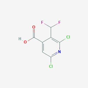 2,6-Dichloro-3-(difluoromethyl)-pyridine-4-carboxylic acid