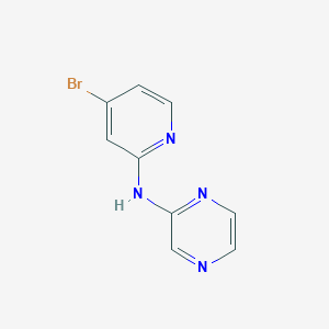(4-Bromopyridin-2-yl)-pyrazin-2-yl-amine