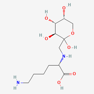 molecular formula C12H24N2O7 B14090995 alpha-Fructoselysine Dihydrochloride 