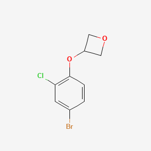 3-(4-Bromo-2-chlorophenoxy)oxetane
