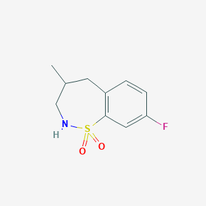 8-Fluoro-4-methyl-2,3,4,5-tetrahydrobenzo[f][1,2]thiazepine 1,1-dioxide