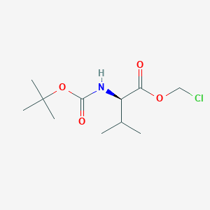 R-2-tert-Butoxycarbonylamino-3-methylbutyric acid chloromethyl ester