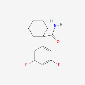 1-(3,5-Difluorophenyl)-cyclohexanecarboxylic acid amide