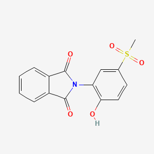 2-[2-hydroxy-5-(methylsulfonyl)phenyl]-1H-isoindole-1,3(2H)-dione
