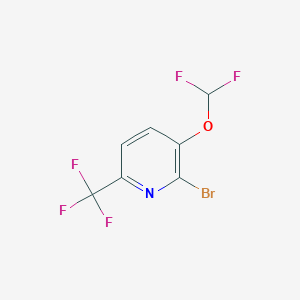 2-Bromo-3-difluoromethoxy-6-(trifluoromethyl)pyridine
