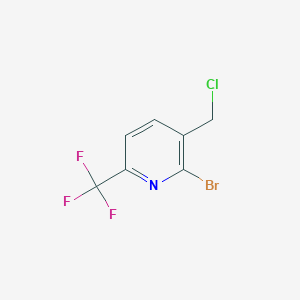 2-Bromo-3-chloromethyl-6-(trifluoromethyl)pyridine