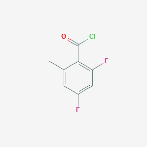 molecular formula C8H5ClF2O B1409143 2,4-Difluoro-6-methylbenzoyl chloride CAS No. 1803813-12-8