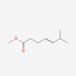 molecular formula C9H16O2 B14091789 Methyl 6-methylhept-4-enoate 