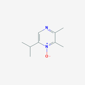 molecular formula C9H14N2O B140918 6-Isopropyl-2,3-dimethylpyrazine 1-oxide CAS No. 143463-82-5