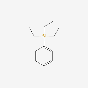 molecular formula C12H20Si B14091822 Triethyl(phenyl)silane CAS No. 2987-77-1
