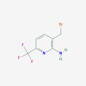 2-Amino-3-bromomethyl-6-(trifluoromethyl)pyridine