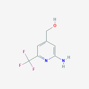 2-Amino-6-(trifluoromethyl)pyridine-4-methanol