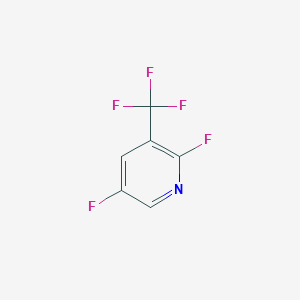 molecular formula C6H2F5N B1409205 2,5-Difluoro-3-(trifluoromethyl)pyridine CAS No. 1214342-94-5
