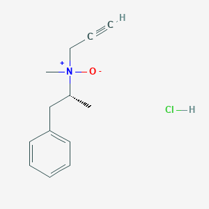 molecular formula C13H18ClNO B14092452 R-(-)-Deprenyl N-Oxide Hydrochloride 
