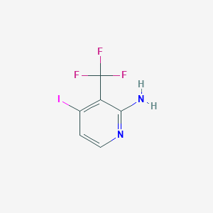 4-Iodo-3-(trifluoromethyl)pyridin-2-amine